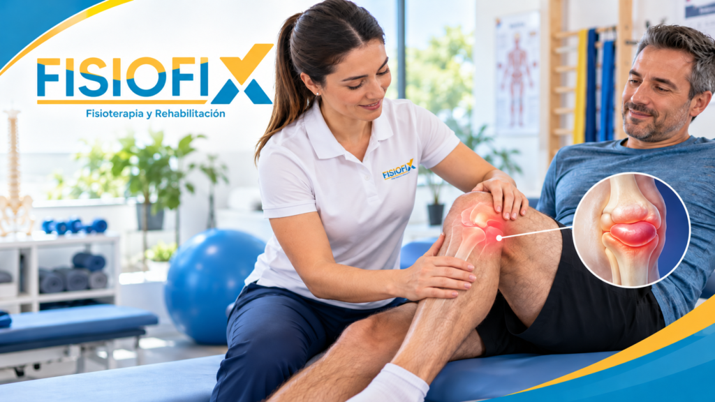 Fisioterapia para bursitis de rodilla con evaluación y rehabilitación de la articulación – FisioFix