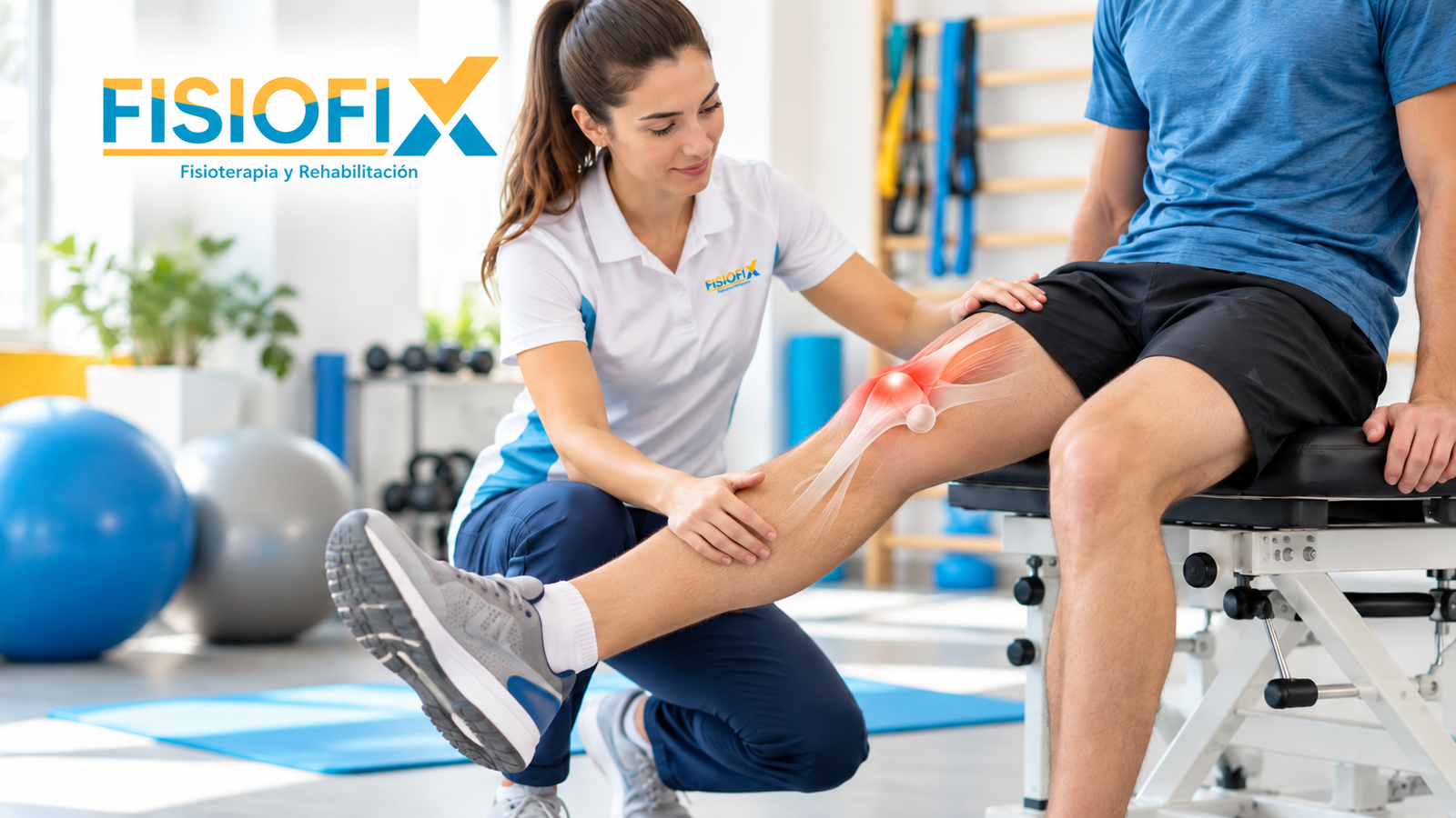 Fisioterapia para tendinitis del cuádriceps con rehabilitación de rodilla y fortalecimiento progresivo – FisioFix