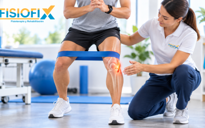Rehabilitación del ligamento colateral medial con ejercicios de fisioterapia y banda elástica – FisioFix
